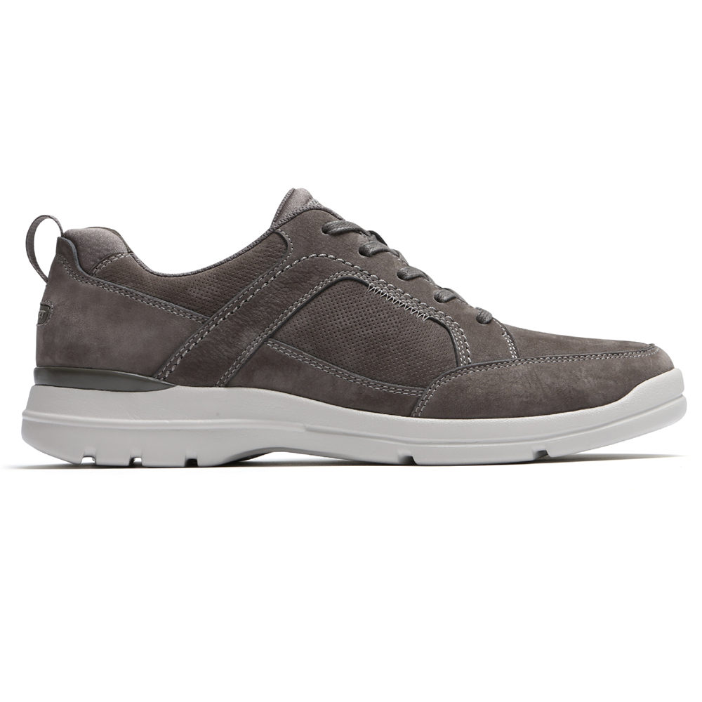 Rockport Mens City Edge Lace-Up - Sneakers Dark Grey - JKD594031